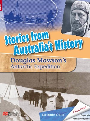 cover image of Douglas Mawson's Antarctic Expedition